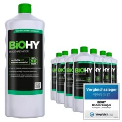 BiOHY Bodenreiniger (12x1l Flasche) | Konzentrat Für Alle Reinigungsgeräte Und Alle Hartböden | Angenehmer Geruch Und Streifenfreie Reinigung -Bissell Verkaufsgeschäft 0bfef4ac 6d17 4f7a 8c11 cf95311b31d5