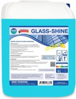 Bissell Verkaufsgeschäft 30 ARCORA Oberflächen-Schnellreiniger GLASS-SHINE, 10L