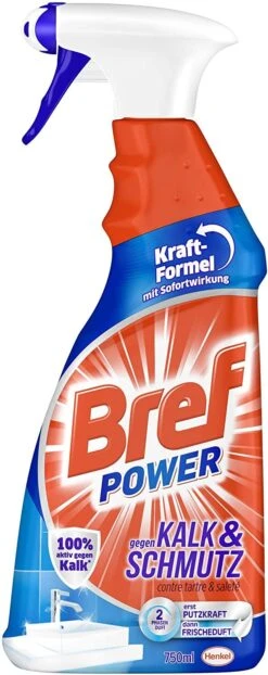 Bref Power Gegen Kalk Und Schmutz Kalkreiniger 4x750 Ml Sprühflasche Reiniger -Bissell Verkaufsgeschäft 1ca3bffb 7911 4430 a607 0ce1479b1f3e