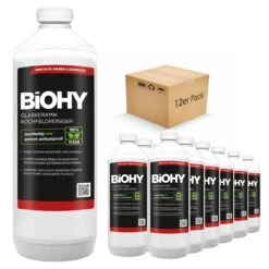 BiOHY Glaskeramik Kochfeldreiniger (3x1l Flasche) | Optimal Zur Reinigung Und Pflege Von Kochfeld Und Induktion | Geeignet Für ALLE GERÄTE -Bissell Verkaufsgeschäft 43dc3c02 54fa 46d0 b96a 03dad21a749e 3