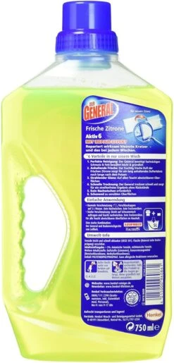 Der General Universal Frische Zitrone Allzweckreiniger 750 Ml Reiniger -Bissell Verkaufsgeschäft 56ff2b68 7a3b 4d82 a7b9 66b8892dd193