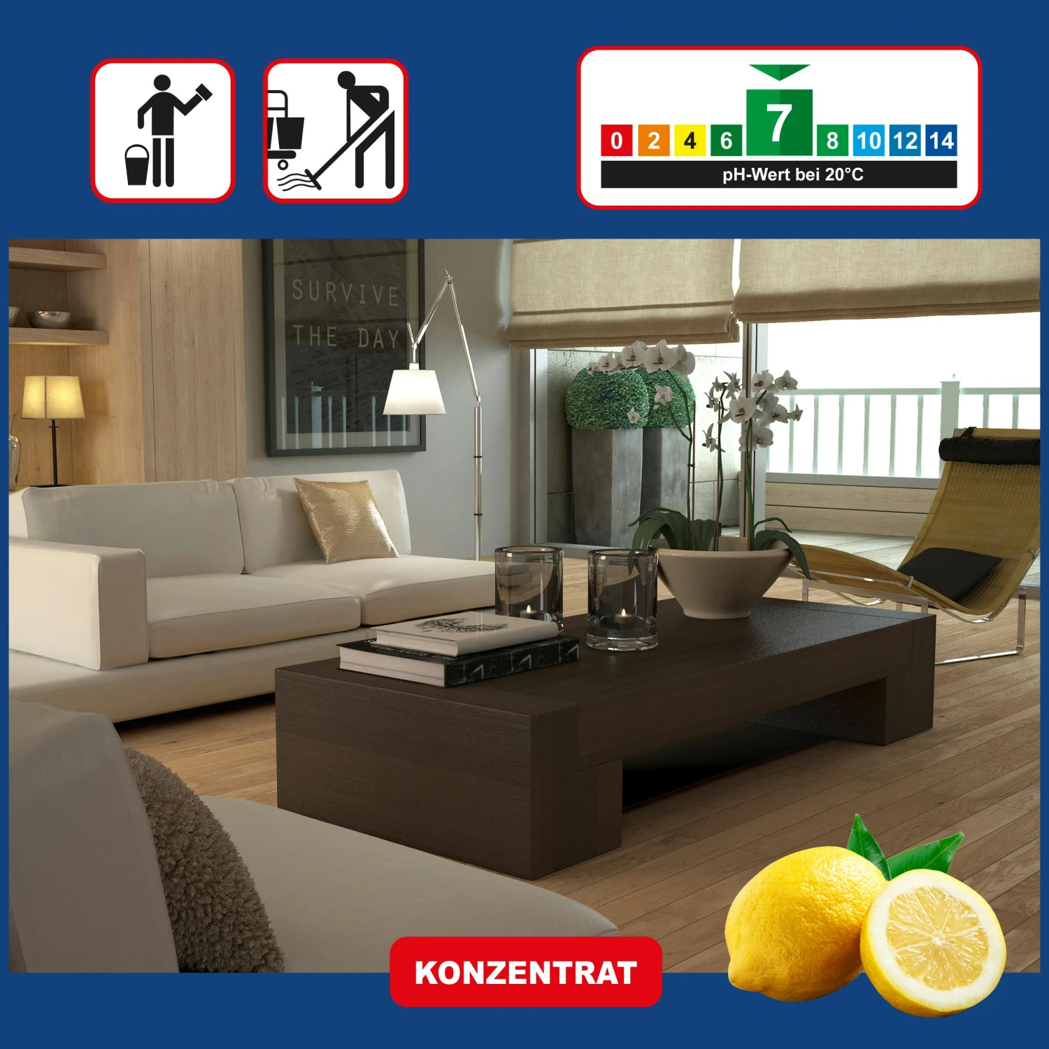 Putzboy Allzweck Reiniger - Konzentrat - 1 Liter - Universalreiniger Für Böden Und Oberflächen - Made In Germany 6 Putzboy Allzweck Reiniger - Konzentrat - 1 Liter - Universalreiniger Für Böden Und Oberflächen - Made In Germany – Bild 6