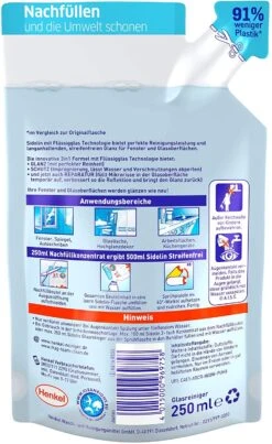 Sidolin Cristal Glasreiniger Glas Reiniger Fensterreiniger 250ml Nachfüller 12 Sidolin Cristal Glasreiniger Glas Reiniger Fensterreiniger 250ml Nachfüller -Bissell Verkaufsgeschäft 80ded3a9 4605 4d32 918b 19078724680c