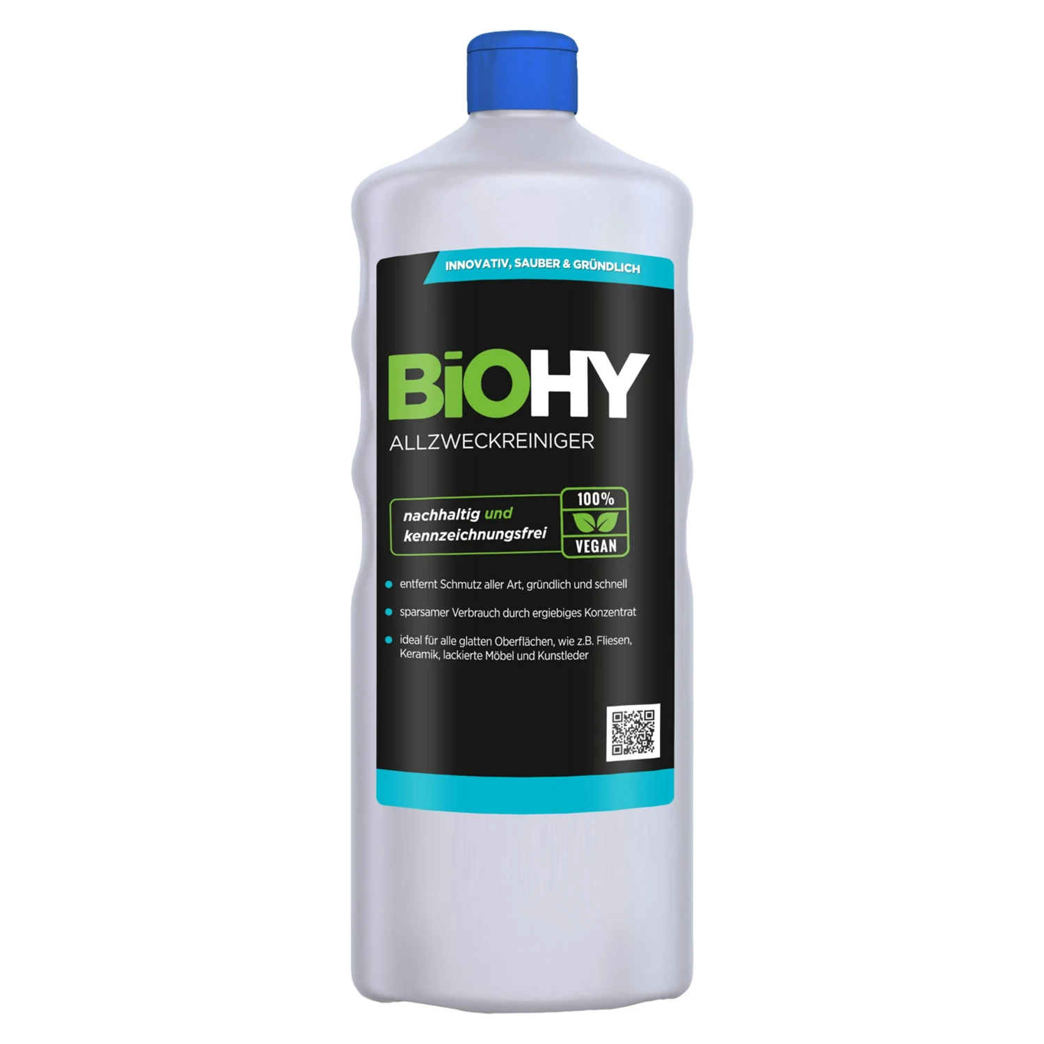 BiOHY Allzweckreiniger Konzentrat (3x1l Flasche) | Schonender Profi - Universalreiniger Für Haushalt Und Auto | Vollständig Biologisch Abbaubar 2 BiOHY Allzweckreiniger Konzentrat (3x1l Flasche) | Schonender Profi - Universalreiniger Für Haushalt Und Auto | Vollständig Biologisch Abbaubar – Bild 2