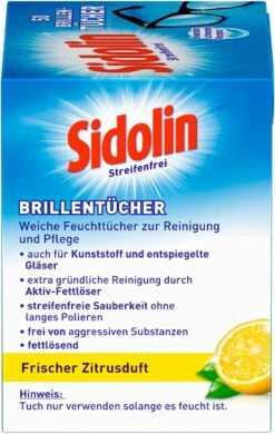 Sidolin Brillen Putztücher 50 Stück Reinigungstücher Brillenputztücher Reiniger 13 Sidolin Brillen Putztücher 50 Stück Reinigungstücher Brillenputztücher Reiniger -Bissell Verkaufsgeschäft 9539c75e 1afc 42c3 a09a a1df10248246