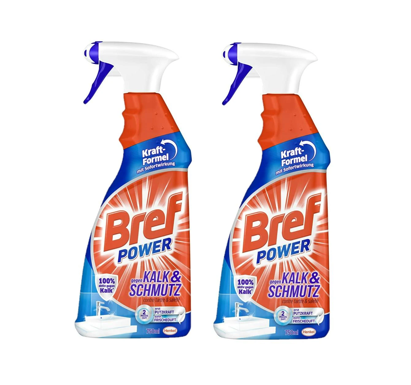 Bref Power Fett Eingebranntes Fettlöser Küchen Reiniger 2x750 Ml Sprühflasche 5 Bref Power Fett Eingebranntes Fettlöser Küchen Reiniger 2x750 Ml Sprühflasche – Bild 5