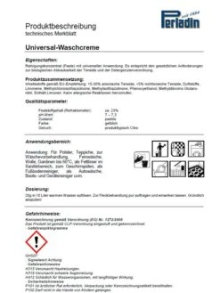 Perladin Premium WaschCreme Konzentrat 1L Eimer Universalreiniger Werkstatt Reiniger Hobby Haushalt -Bissell Verkaufsgeschäft c57495f0 d058 43a2 beb6 9dd2dee7259a